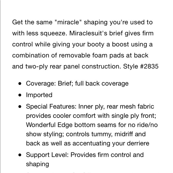 Women’s Booty Boost Hi- waist Brief - Picture 4 of 6